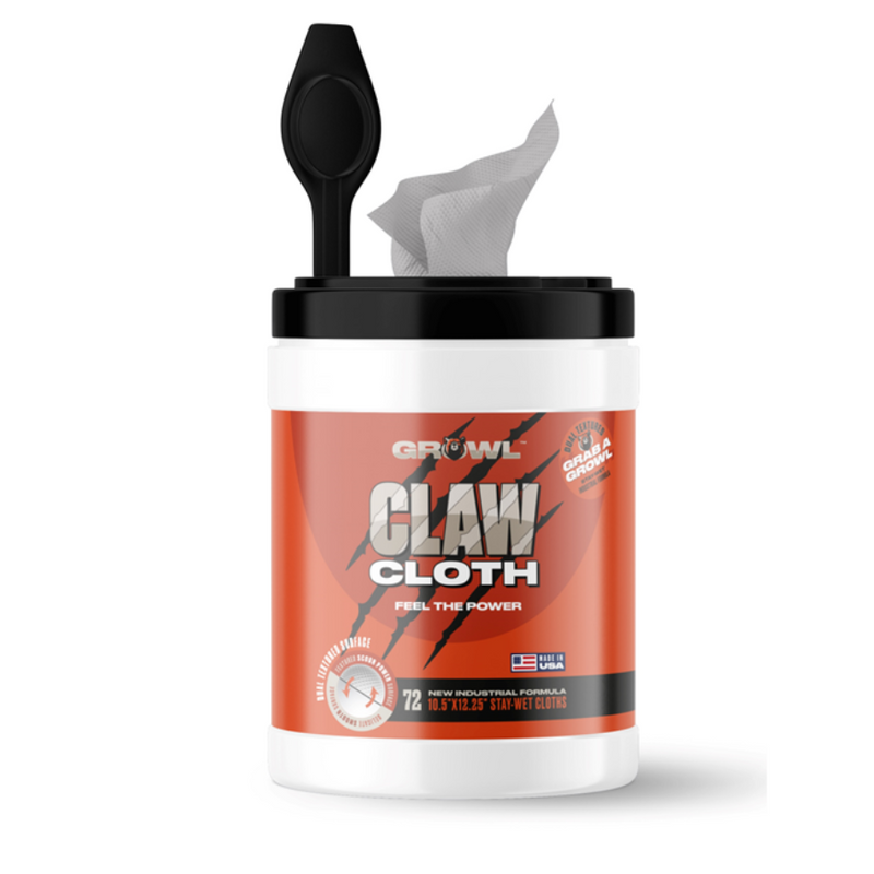 Growl Claw Cloth - 72pk (6 canisters)