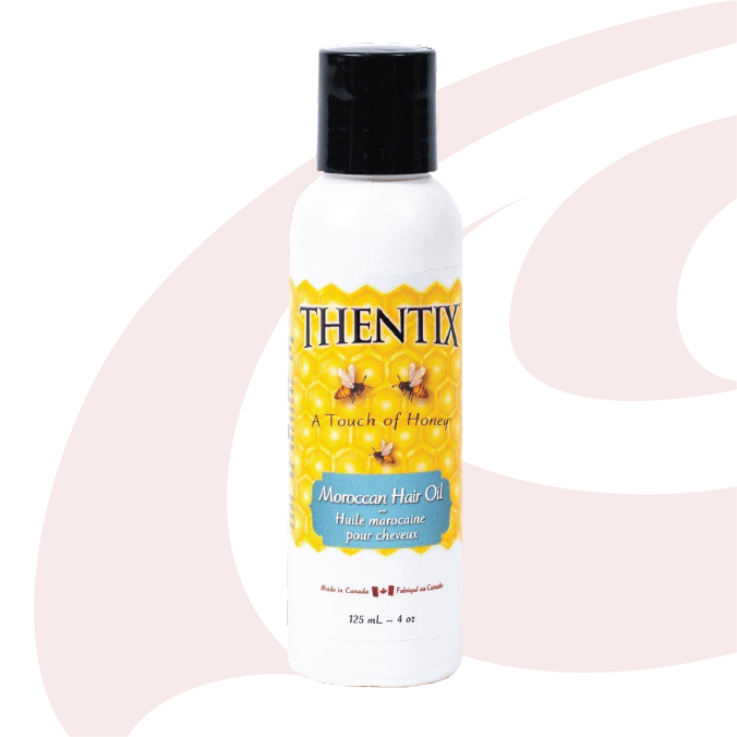 Thentix A Touch of Honey™ Moroccan Hair Oil (4oz) with exotic Argan Oil